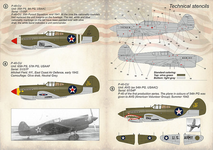 Print Scale 48169 1:48 Curtiss P-40C CU Part 2