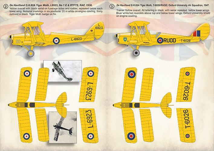 Print Scale 48179 1:48 de Havilland Tiger Moth Part 1