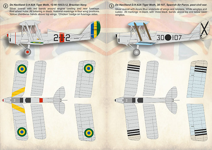 Print Scale 48180 1:48 de Havilland Tiger Moth Part 2