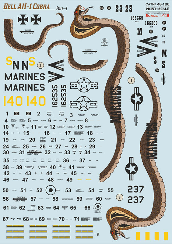 Print Scale 48186 1:48 Bell AH-1 Cobra Part 1