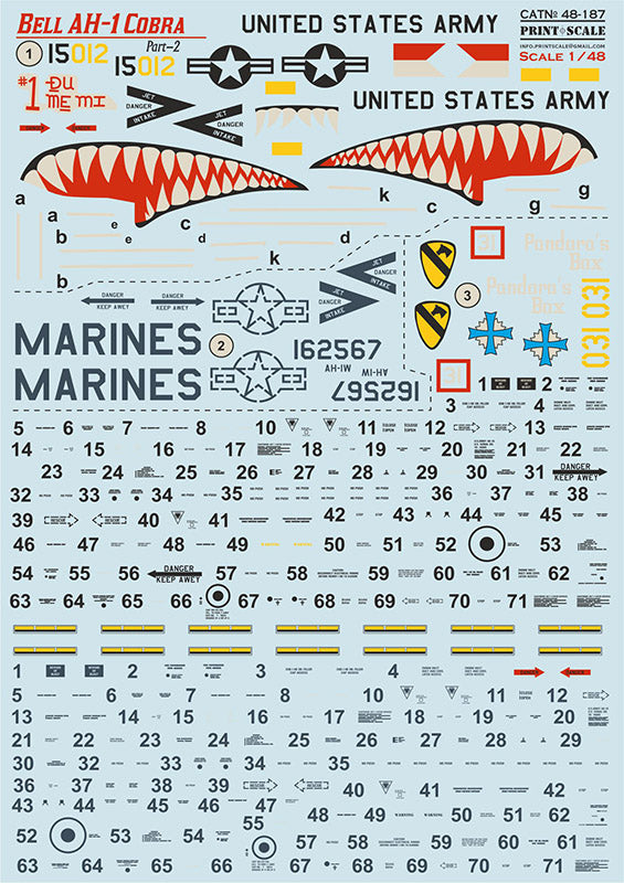 Print Scale 48187 1:48 Bell AH-1 Cobra Part 2