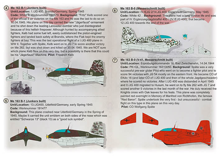 Print Scale 48216 1:48 Messerschmitt Me-163B Komet