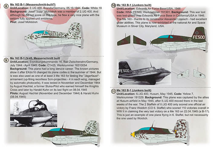 Print Scale 48216 1:48 Messerschmitt Me-163B Komet