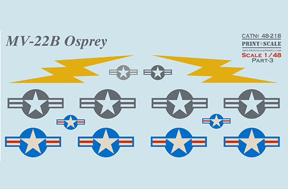 Print Scale 48218 1:48 Bell/Boeing MV-22B Osprey