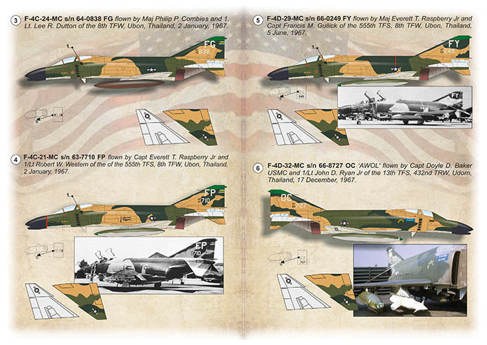 Print Scale 48315 1:48 US Air Forces F-4 Phantom. Part 1