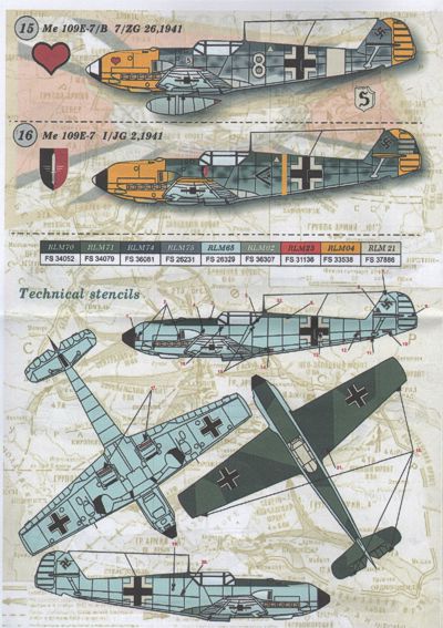 Print Scale 72021 1:72 Messerschmitt Bf-109E Part 1