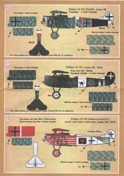 Print Scale 72024 1:72 Fokker D.VII Part 1