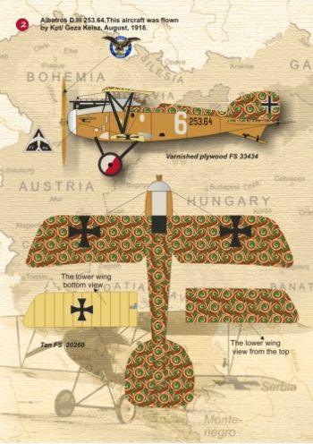 Print Scale 72037 1:72 Albatros D.III