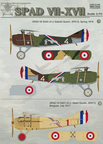 Print Scale 72046 1:72 Spads