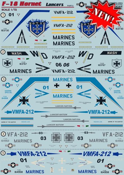 Print Scale 72053 1:72 McDonnell-Douglas F/A-18C Hornet Part 3