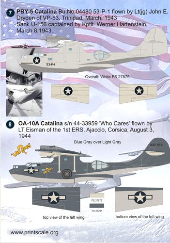 Print Scale 72054 1:72 Consolidated PBY Catalina