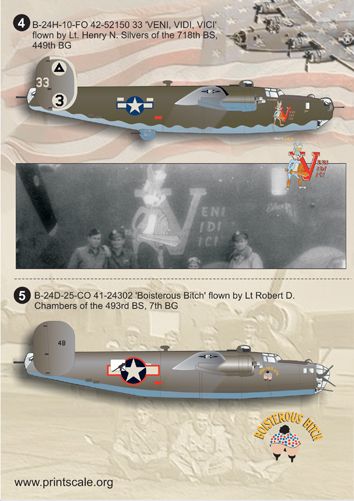 Print Scale 72060 1:72 Consolidated B-24 Liberator