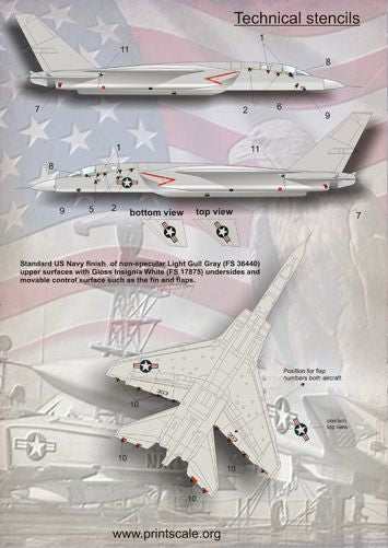 Print Scale 72061 1:72 North-American RA-5C Vigilante