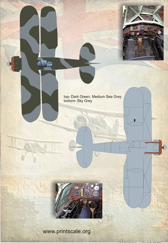 Print Scale 72062 1:72 Gloster Gladiator Part 1