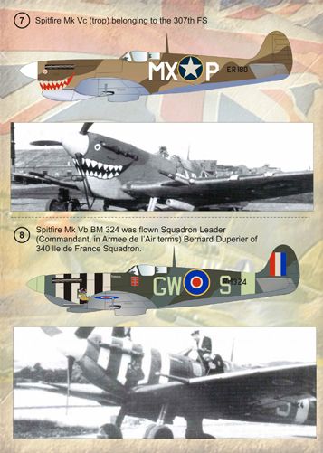 Print Scale 72064 1:72 American Spitfire Aces of WWII