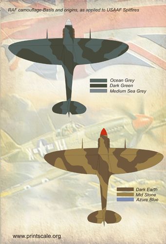 Print Scale 72064 1:72 American Spitfire Aces of WWII