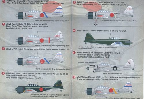 Print Scale 72068 1:72 Mitsubishi A6M 'Zero'