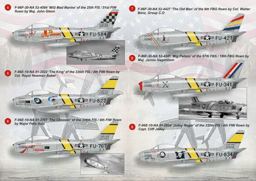 Print Scale 72079 1:72 North-American F-86E Sabre