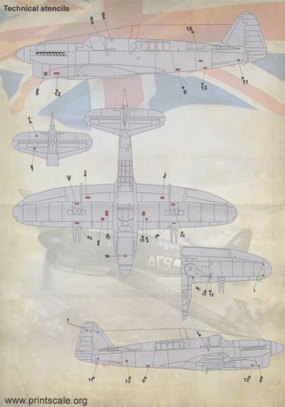 Print Scale 72086 1:72 Fairey Firefly