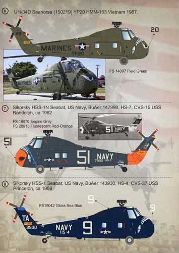 Print Scale 72088 1:72 Sikorsky H-34