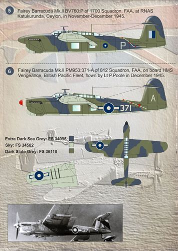 Print Scale 72091 1:72 Fairey Barracuda