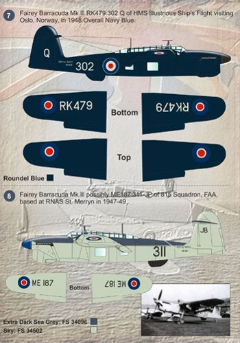 Print Scale 72091 1:72 Fairey Barracuda