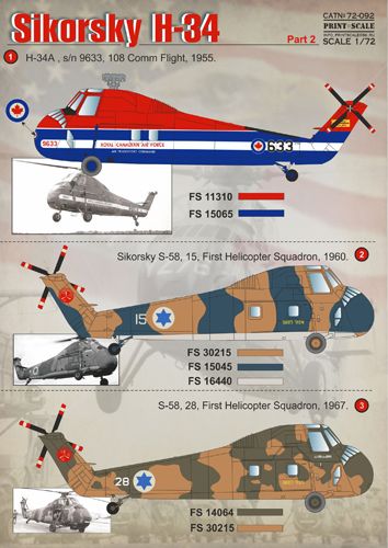 Print Scale 72092 1:72 Sikorsky H-34 Part 2