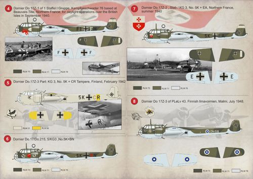 Print Scale 72098 1:72 Dornier Do-17