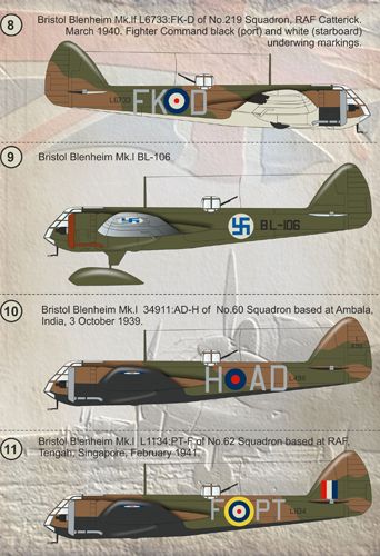 Print Scale 72100 1:72 Bristol Blenheim