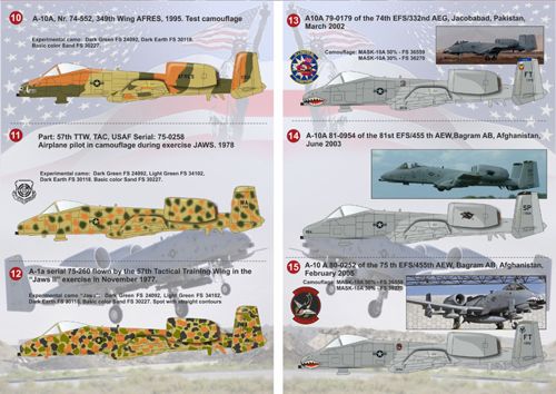 Print Scale 72102 1:72 Fairchild A-10 Thunderbolt II