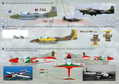 Print Scale 72111 1:72 Cessna A-37 Dragonfly