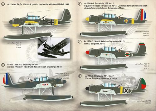 Print Scale 72119 1:72 Arado Ar-196