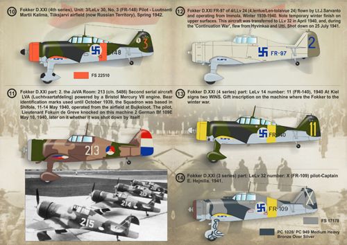 Print Scale 72123 1:72 Fokker D.XXI