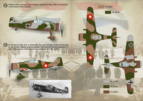 Print Scale 72123 1:72 Fokker D.XXI