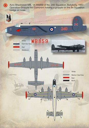 Print Scale 72130 1:72 Avro Shackleton