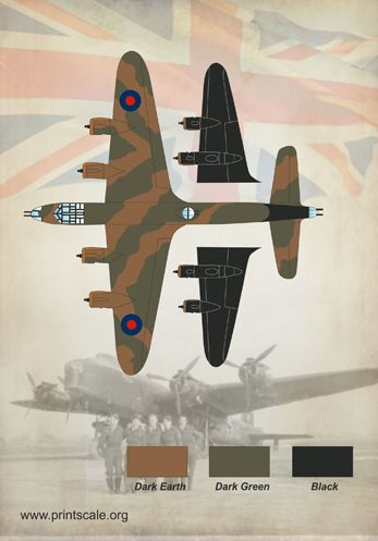 Print Scale 72133 1:72 Short Stirling