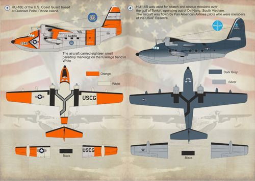 Print Scale 72136 1:72 Grumman HU-16 Albatross