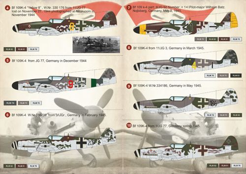 Print Scale 72146 1:72 Messerschmitt Bf-109K