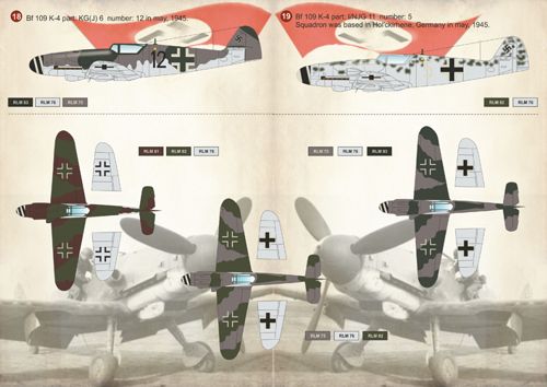 Print Scale 72146 1:72 Messerschmitt Bf-109K