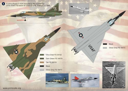 Print Scale 72147 1:72 Convair F-102 Delta Dagger Part 1