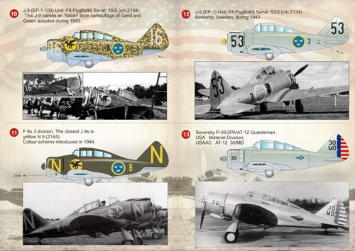 Print Scale 72148 1:72 Seversky P-35