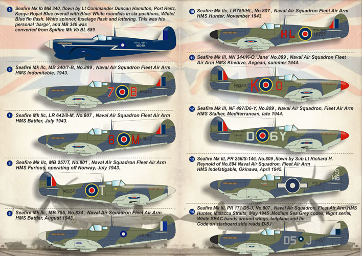 Print Scale 72152 1:72 Supermarine Seafire