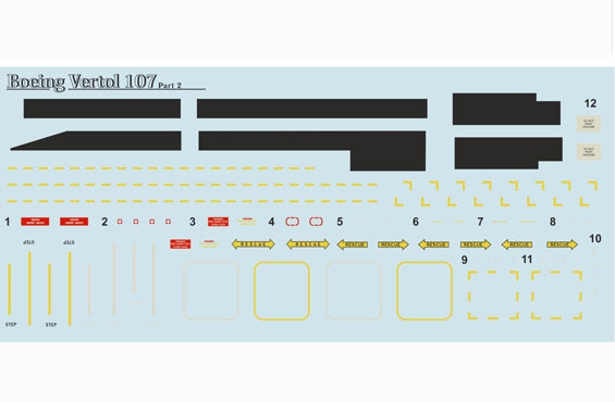 Print Scale 72153 1:72 Boeing Vertol 107 Part 2