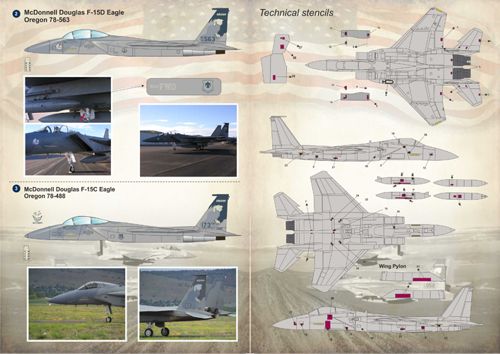 Print Scale 72158 1:72 McDonnell F-15C/F-15D Eagle Oregon ANG