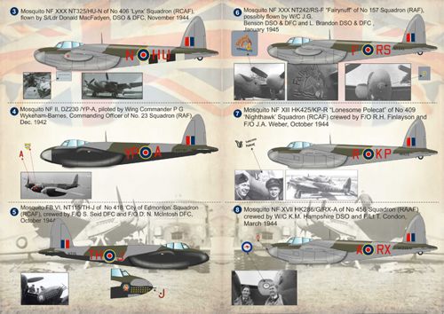 Print Scale 72159 1:72 de Havilland Mosquito