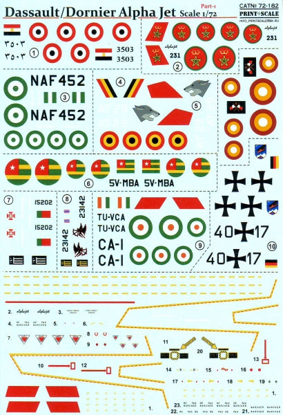 Print Scale 72182 1:72 Dassault/Dornier Alpha Jet Part 1