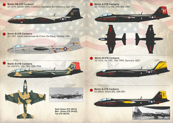 Print Scale 72193 1:72 Martin B-57B Canberra Part 1