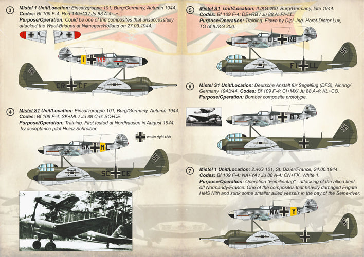 Print Scale 72200 1:72 German Mistel Composites Part 1