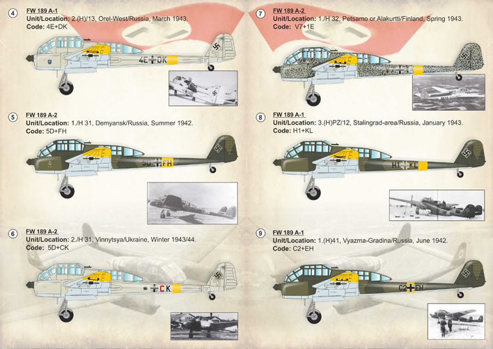 Print Scale 72207 1:72 Focke-Wulf Fw-189A Recon