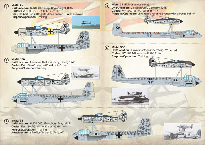 Print Scale 72216 1:72 German Mistel Composite Bombers Part 2